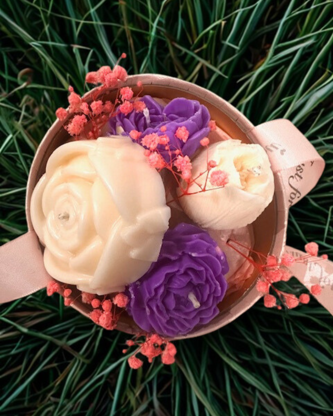 Bouquet de Bougies fleurs