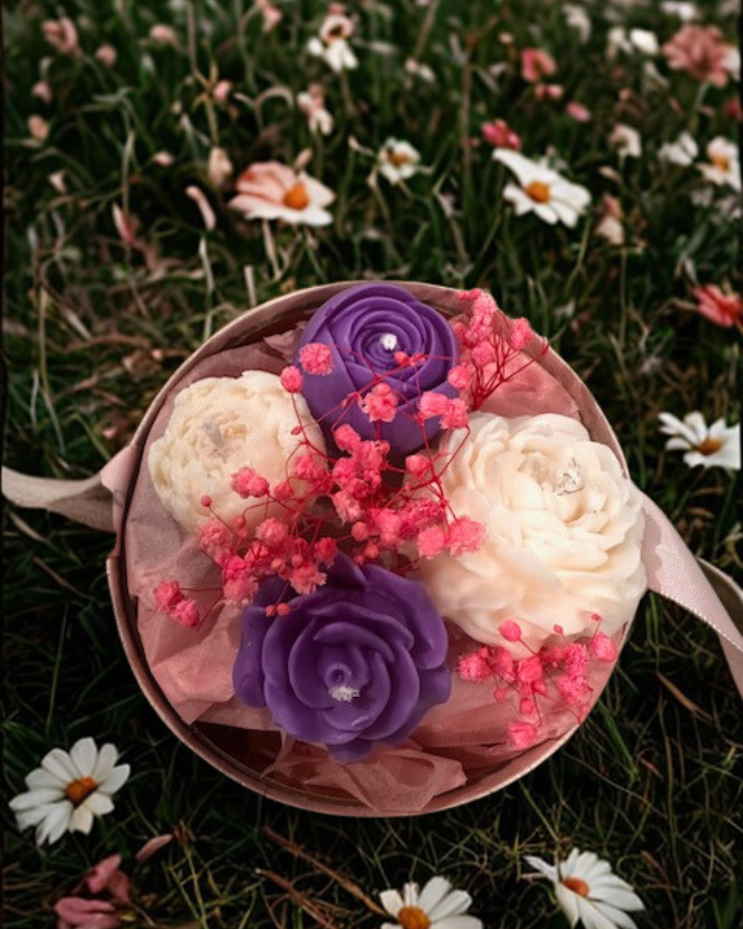 Bouquet de Bougies fleurs