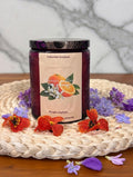 Bougie Oranger en fleur
